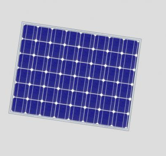 夏普NU180太阳能板SU模型下载_sketchup草图大师SKP模型