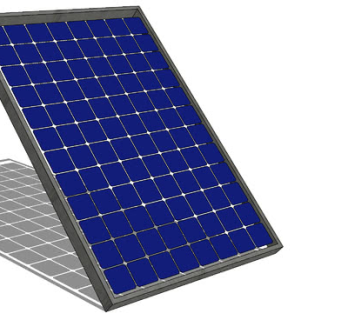 双面光伏组件SU模型下载_sketchup草图大师SKP模型