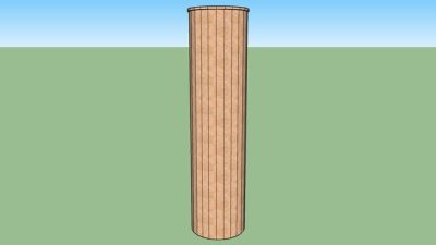 所罗门的花岗石柱SU模型下载_sketchup草图大师SKP模型