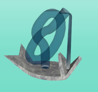 鱼嘴喷泉SU模型下载_sketchup草图大师SKP模型