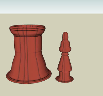 陶瓷捣碎器SU模型下载_sketchup草图大师SKP模型