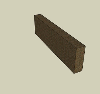厚砖墙SU模型下载_sketchup草图大师SKP模型