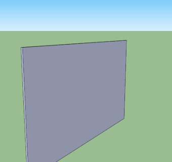 简易墙体SU模型下载_sketchup草图大师SKP模型