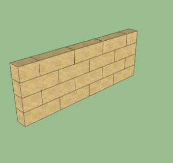 石墙SU模型下载_sketchup草图大师SKP模型