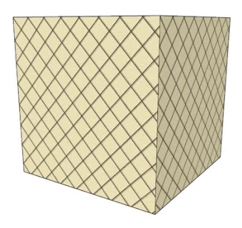郁金香色格子壁纸SU模型下载_sketchup草图大师SKP模型