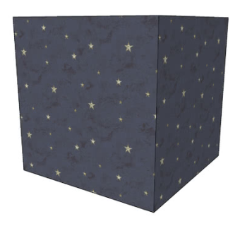 星空墙纸SU模型下载_sketchup草图大师SKP模型