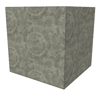 古典轮盘装饰壁纸SU模型下载_sketchup草图大师SKP模型