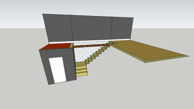 住宅壁纸SU模型下载_sketchup草图大师SKP模型