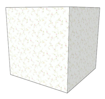 小清新花卉壁纸SU模型下载_sketchup草图大师SKP模型