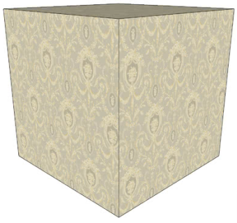 新古典风格墙纸SU模型下载_sketchup草图大师SKP模型