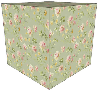 室内花卉墙纸SU模型下载_sketchup草图大师SKP模型