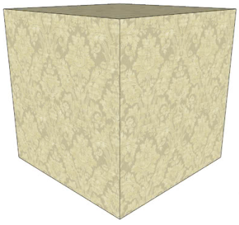 室内古典花纹墙纸SU模型下载_sketchup草图大师SKP模型