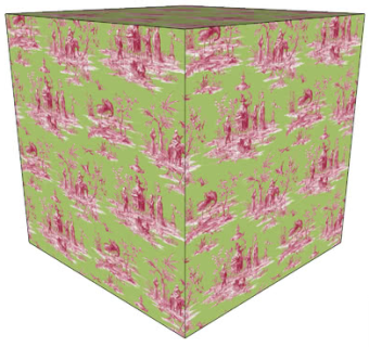 动植物纹理墙纸SU模型下载_sketchup草图大师SKP模型