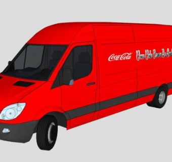 商务房车奔驰SU模型_su模型下载 草图大师模型_SKP模型