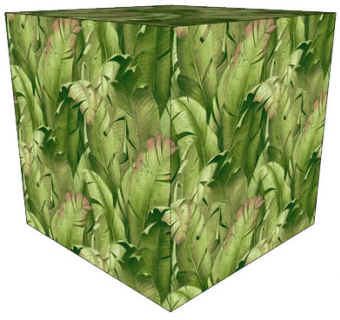 叶子植物墙纸SU模型下载_sketchup草图大师SKP模型