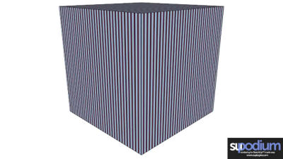 酒吧条纹墙纸SU模型下载_sketchup草图大师SKP模型