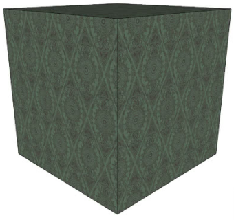 欧式花纹墙纸SU模型下载_sketchup草图大师SKP模型