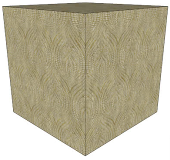 古典叶片墙纸SU模型下载_sketchup草图大师SKP模型