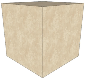 暖色系花纹室内墙纸SU模型下载_sketchup草图大师SKP模型