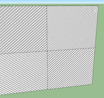 斜纹条纹墙纸SU模型下载_sketchup草图大师SKP模型