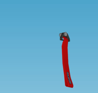 牵引绳SU模型下载_sketchup草图大师SKP模型