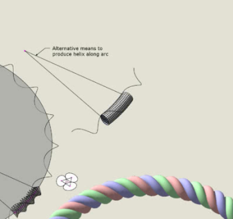 多颜色绳环SU模型下载_sketchup草图大师SKP模型