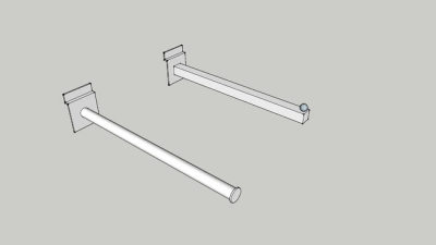 双衣架设备SU模型下载_sketchup草图大师SKP模型