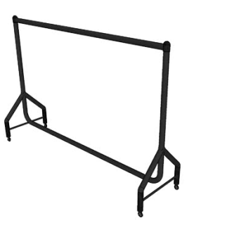 移动式晾衣架SU模型下载_sketchup草图大师SKP模型