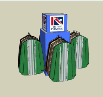 商场挂衣架SU模型下载_sketchup草图大师SKP模型