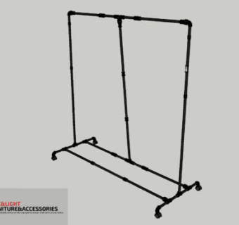 固定式晾衣架SU模型下载_sketchup草图大师SKP模型