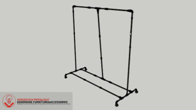 固定式晾衣架SU模型下载_sketchup草图大师SKP模型