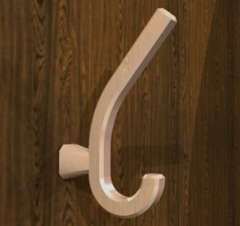 衣物挂钩SU模型下载_sketchup草图大师SKP模型