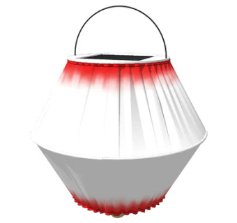 白红色灯笼SU模型下载_sketchup草图大师SKP模型