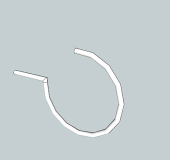 简易墙壁挂钩SU模型下载_sketchup草图大师SKP模型