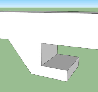 简易单挂钩草图SU模型下载_sketchup草图大师SKP模型