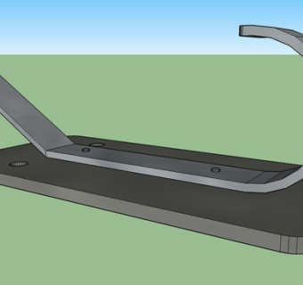 金属墙钩SU模型下载_sketchup草图大师SKP模型