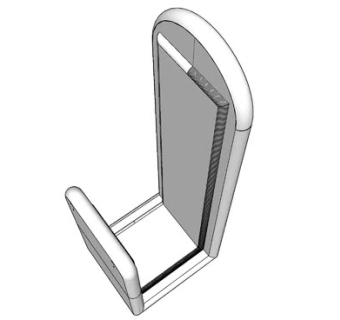 家用衣帽钩SU模型下载_sketchup草图大师SKP模型