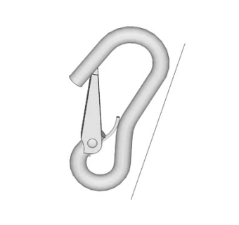 弹簧扣SU模型下载_sketchup草图大师SKP模型