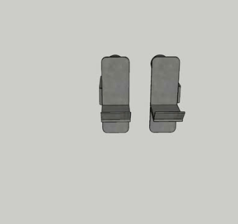 J形钢钩SU模型下载_sketchup草图大师SKP模型