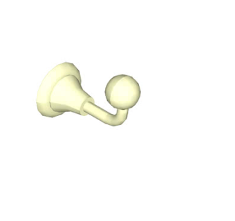 浴室壁式挂钩SU模型下载_sketchup草图大师SKP模型