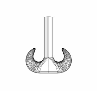 重型起重机吊钩SU模型下载_sketchup草图大师SKP模型