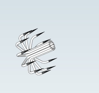 鱿鱼钩SU模型下载_sketchup草图大师SKP模型