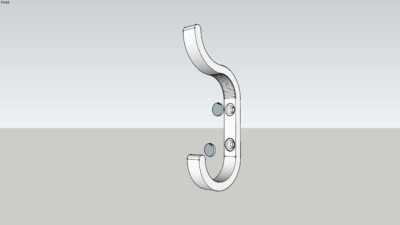 卧房衣柜钩SU模型下载_sketchup草图大师SKP模型