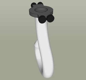工业金属挂钩SU模型下载_sketchup草图大师SKP模型