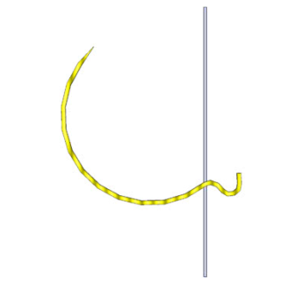 大弧度挂钩SU模型下载_sketchup草图大师SKP模型