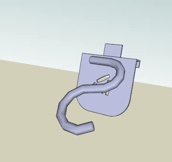 S钩挂钩SU模型下载_sketchup草图大师SKP模型
