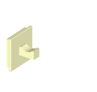 玻璃面板壁纸挂钩SU模型下载_sketchup草图大师SKP模型