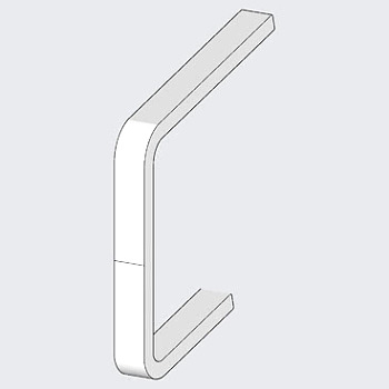 简约壁钩SU模型下载_sketchup草图大师SKP模型