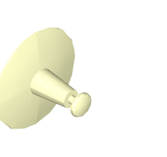 浴室用品壁钩SU模型下载_sketchup草图大师SKP模型