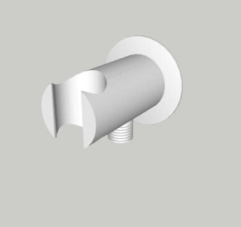 淋浴钩SU模型下载_sketchup草图大师SKP模型
